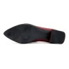 Damen Pumps spitz Blockabsatz Leder Business Schuhe Abendschuhe rot bordeaux Luka-2 Desiree Spanien Damen Pumps spitz Blockabsatz Leder Business Schuhe Abendschuhe rot bordeaux Luka-2 Desiree Spanien