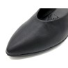 Women's Court Shoes black Leather Formal Business Pumps with Kitten Heels LUZY-1 Desiree Spain Women's Court Shoes black Leather Formal Business Pumps with Kitten Heels LUZY-1 Desiree Spain