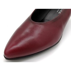 Damen Pumps bordeaux spitze Abendschuhe Business Pumps mit Kitten Absatz  Luzy-1 Desiree Spanien
