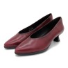 Damen Pumps bordeaux spitze Abendschuhe Business Pumps mit Kitten Absatz  Luzy-1 Desiree Spanien