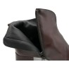 Women's Pointed Dress Ankle Boots brown Leather Formal Business Boots with Zipper LUKA Desiree Spain