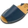 Herren Sandalen Leder Avarca Menorquina Sommerschuhe navy dunkel blau 201 C. Ortuno Spanien