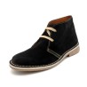 Women's Desert Boots black Suede Leather Lace-Up Chukka Boots Made in Spain 360 Avarca C.Ortuno outlet
