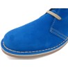 Women's Chukka Boots Suede Lace-Up Desert Boots Leather sky blue Made in Spain 360 Avarca by C.Ortuno