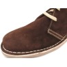 Chukka Boots Women's Lace-Up Desert Boots Suede Leather brown Made in Spain 360 Avarca outlet