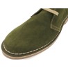 Chukka Boots Women's Lace-Up Desert Boots Suede Leather khaki green Made in Spain 360 Avarca outlet