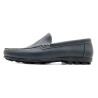 Men's Moccasins navy blue Leather Loafers Goodyear welted Slip-On Shoes Made In Spain 950 Casual brand