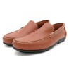 Men's Moccasins Leather Loafers Goodyear welted Slip-On Shoes brown - Made In Spain