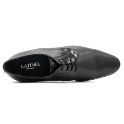 Men’s Premium Patent Leather Dress Shoes Formal Lace-Up with Leather Sole made in Spain 9396 Latino Marttely