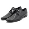 Herren Business Schuhe aus Lackleder klassische Premium Anzugschuhe mit Ledersohle elegante Schnürer 9396 Latino Spanien