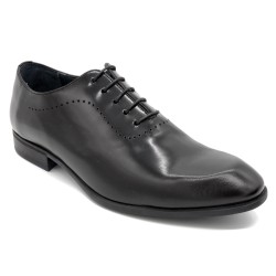 Men’s Premium Full-Grain Leather Dress Shoes Elegant Lace-Up Handmade in Spain Latino 10960 black