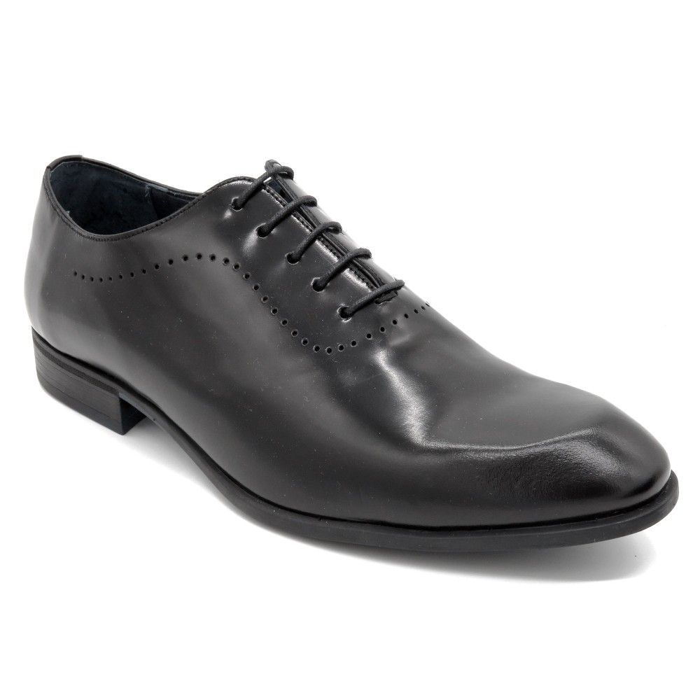 Men’s Premium Full-Grain Leather Dress Shoes Elegant Lace-Up Handmade in Spain Latino 10960 black