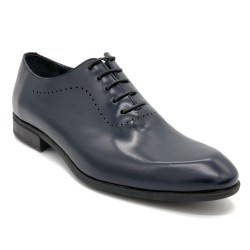 Herren Business Schuhe in Navy Premium Schnürschuhe aus Leder hergestellt in Spanien navy dunkelblau Latino 10960