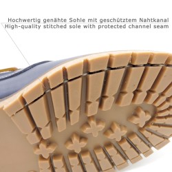 Blake-stitch sole of mens boat shoes Casual 211 navy blue