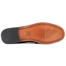 blake-stitched leather sole of Premium smart shoes Latino 300 burgundy