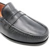 Men's Penny Loafer black Nappa Leather Dress Shoes Goodyear Welted Leather Sole Formal Shoes