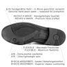 Detail der flexiblen dämpfenden Laufsohle der Marke Latino Made in Spain Herren Business Slipper 1300