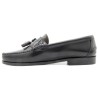 Men's Black Leather Tassel Loafers – PREMIUM Stitched Smart Shoes with Leather Sole