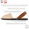 Damen Avarca Sandalen flach Natur Beige Leder Riemchen Sommerschuhe 523 creme nude