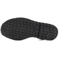High grip synthetic sole traditional tire tread beige sandals flat