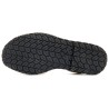 High grip synthetic sole traditional tire tread cognac sandals flat