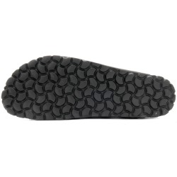 Durable EVA outsole of men’s cork footbed sandals with grip profile