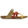 Women's Leather Cork Sandals with Anatomical Footbed – Made in Spain