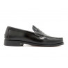 Herren Business Schuhe Slipper mit Ledersohle Goodyear Rahmengenäht schwarz 800 Latino Loafer Spanien