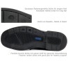 Men's winter boots with grippy rubber outsole and stitched construction